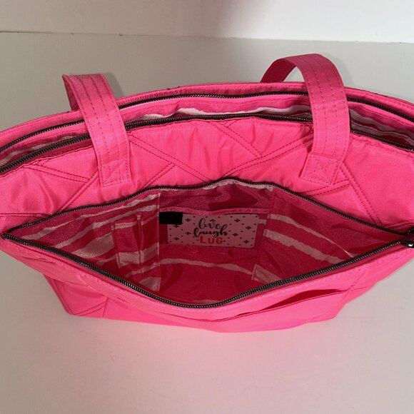 Lug Skyliner Tote Bag Magenta - Neon Hot Pink - Picture 8 of 13